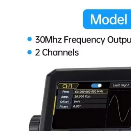 Dual Channel Arbitrary Waveform Function Generator 60Mhz - TSG6020 60MHz Zweikanal-Funktionsgenerator 200MSa/s Arbiträrwellenform mit