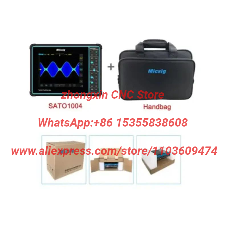 Handheld Tablet Oscilloscope Touchscreen 100Mhz - SATO1004 Micsig Automotive Tablet-Oszilloskop 8