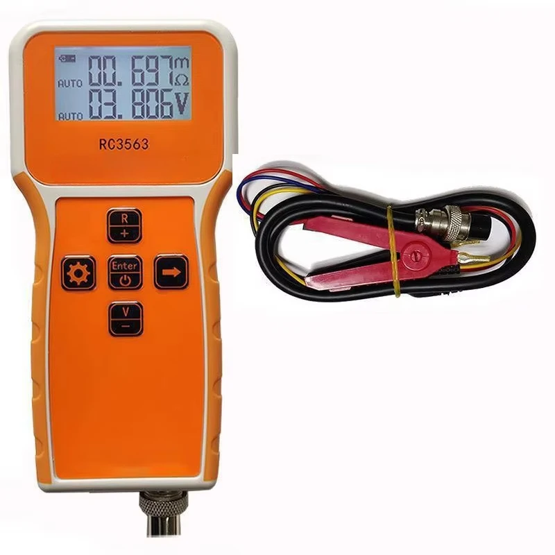 Battery Internal Resistance Tester Four Wire - Batterie-Innenwiderstandstester, Innenwiderstandsdetektor, echter Vierdraht-AC-Lithium-Nickel-Chrom-Batterietester 18