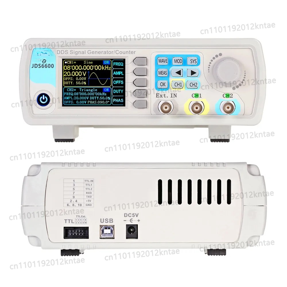 JDS6600 15/30/40/50/60MHz DDS  – Dual Channel Arbitrary Waveform Function Generator 60Mhz Bewertung und Preis