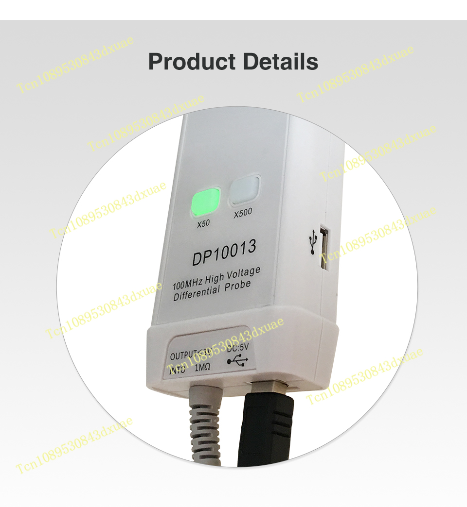 2025Micsig Oszilloskop 1300V 1 – High Voltage Differential Probe 100Mhz 1300V Bewertung und Preis